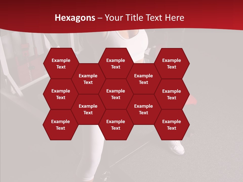 Figure Muscle Flex PowerPoint Template