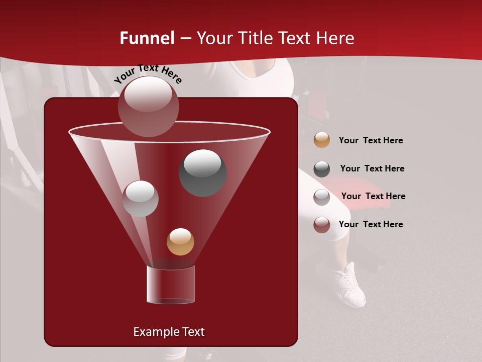 Figure Muscle Flex PowerPoint Template