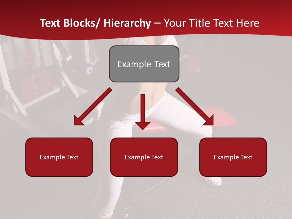 Figure Muscle Flex PowerPoint Template
