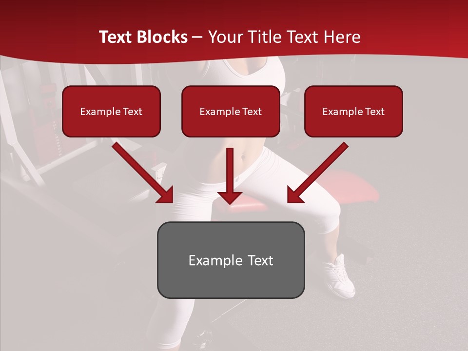 Figure Muscle Flex PowerPoint Template