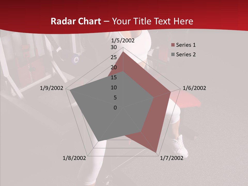 Figure Muscle Flex PowerPoint Template