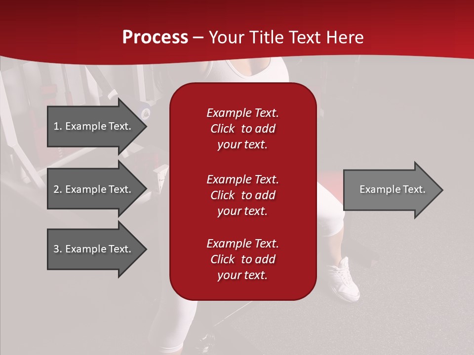 Figure Muscle Flex PowerPoint Template