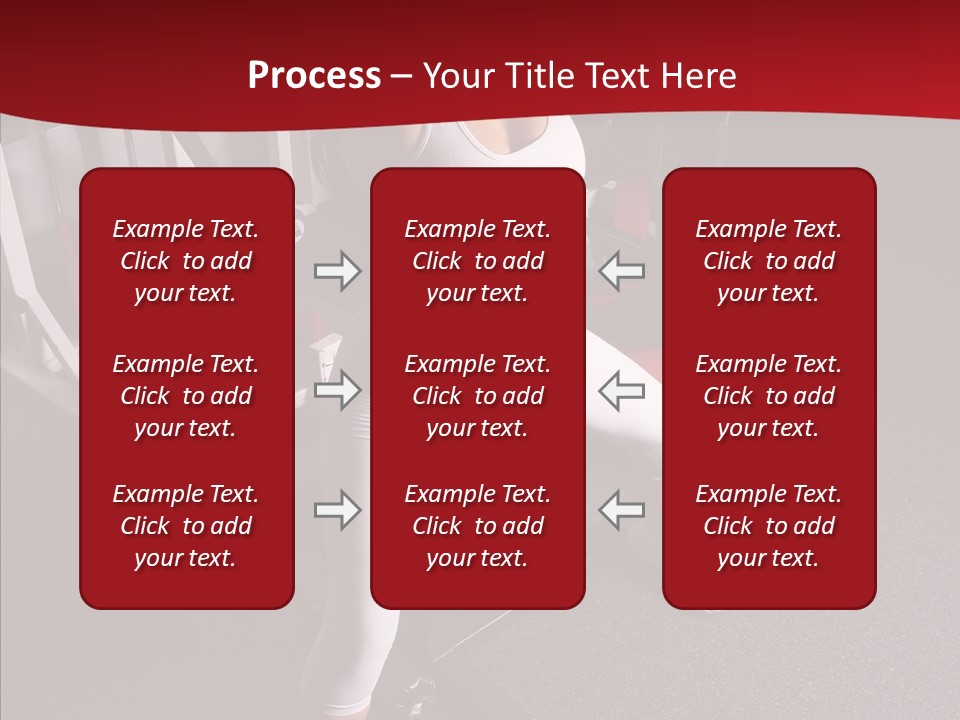 Figure Muscle Flex PowerPoint Template