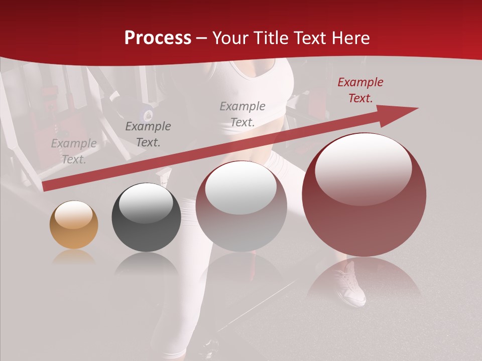 Figure Muscle Flex PowerPoint Template