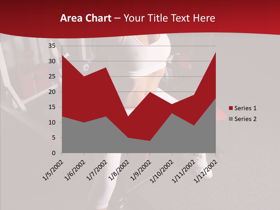 Figure Muscle Flex PowerPoint Template