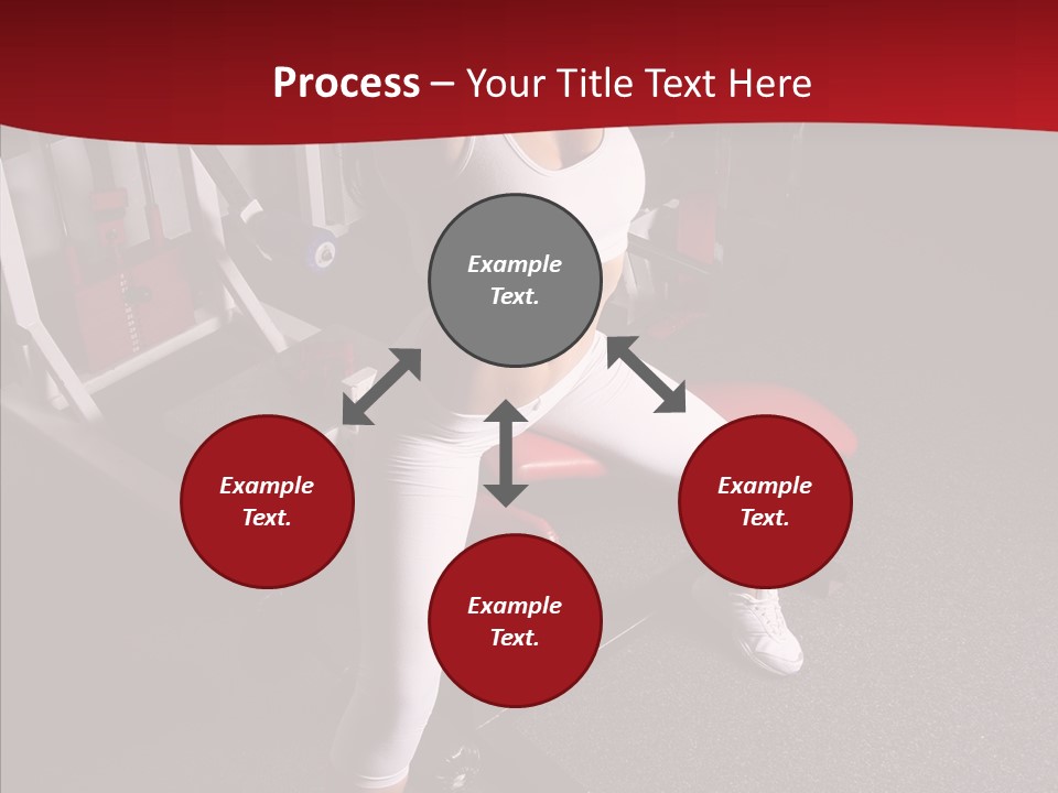 Figure Muscle Flex PowerPoint Template