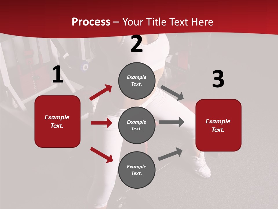 Figure Muscle Flex PowerPoint Template