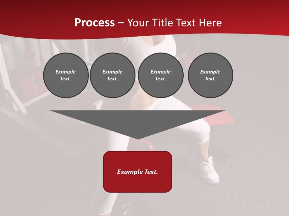 Figure Muscle Flex PowerPoint Template