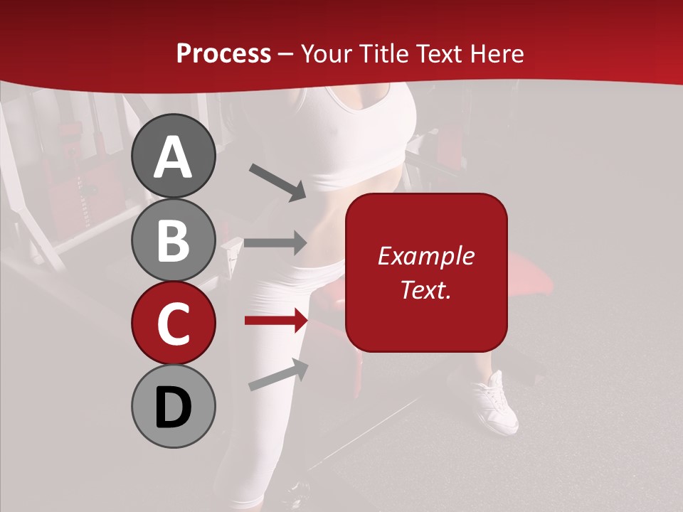 Figure Muscle Flex PowerPoint Template