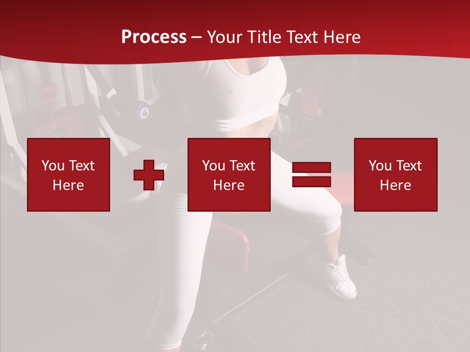 Figure Muscle Flex PowerPoint Template