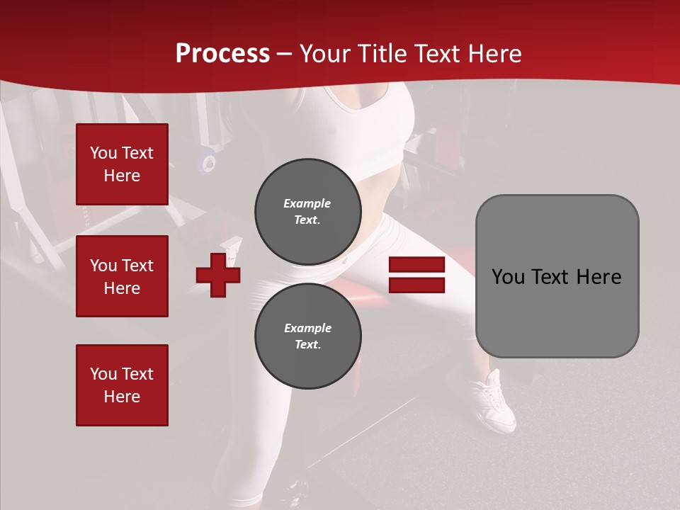 Figure Muscle Flex PowerPoint Template