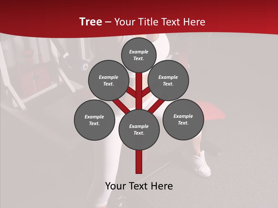 Figure Muscle Flex PowerPoint Template