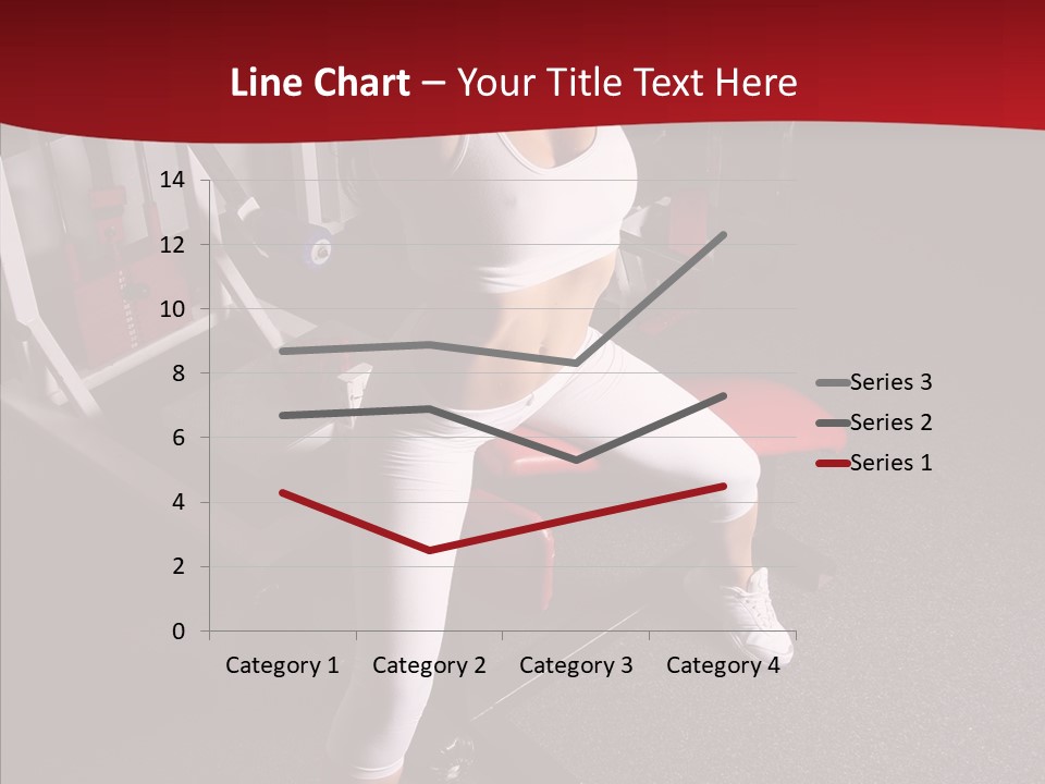 Figure Muscle Flex PowerPoint Template