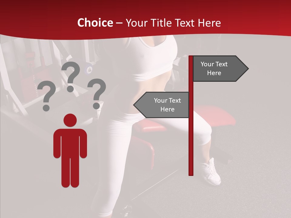 Figure Muscle Flex PowerPoint Template