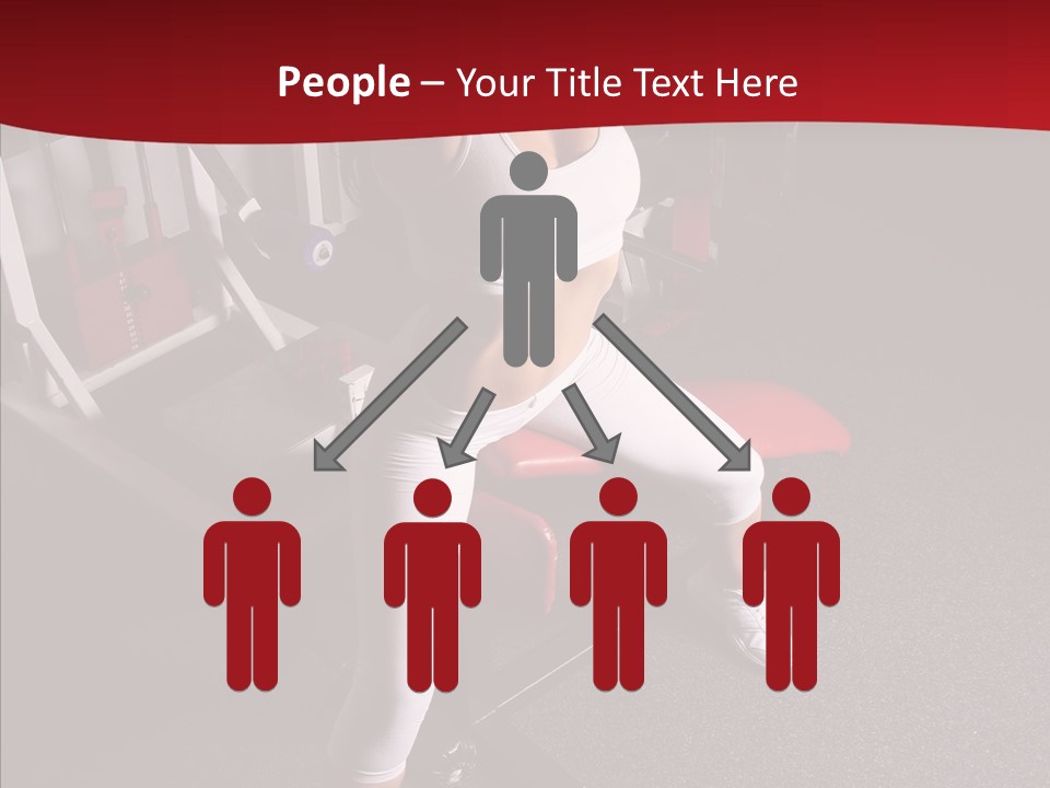 Figure Muscle Flex PowerPoint Template