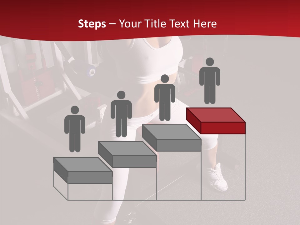 Figure Muscle Flex PowerPoint Template