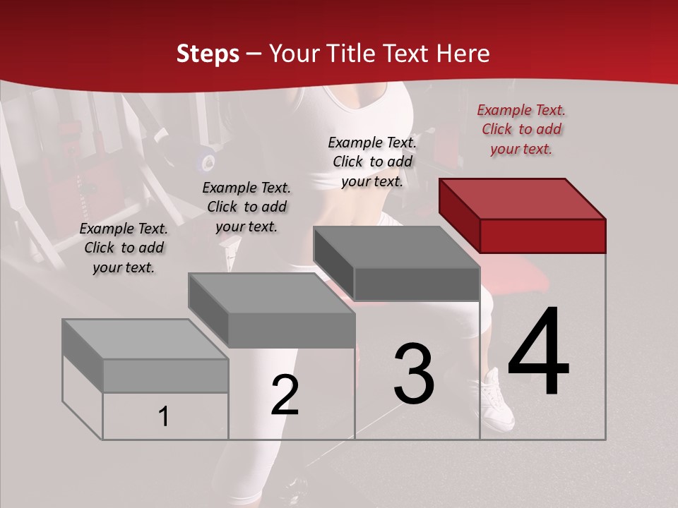Figure Muscle Flex PowerPoint Template
