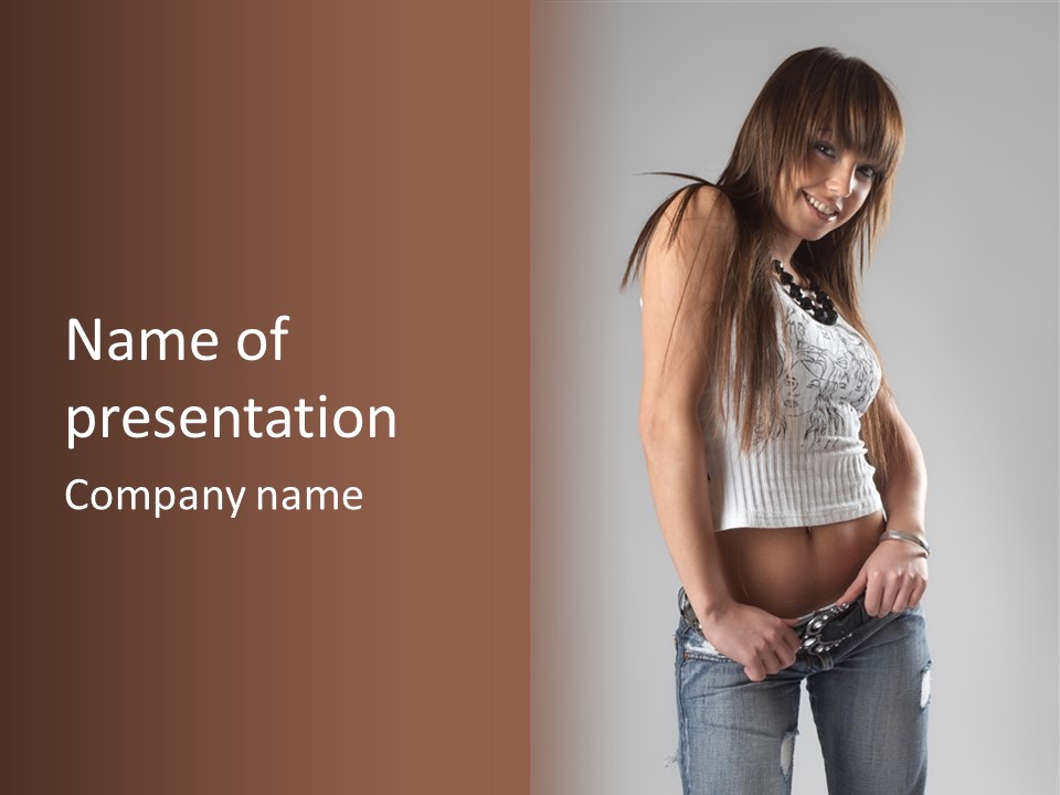 Joyful Happy Advertising PowerPoint Template