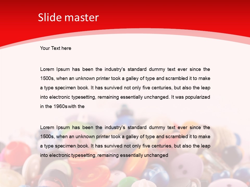 Copy Multi Hole PowerPoint Template