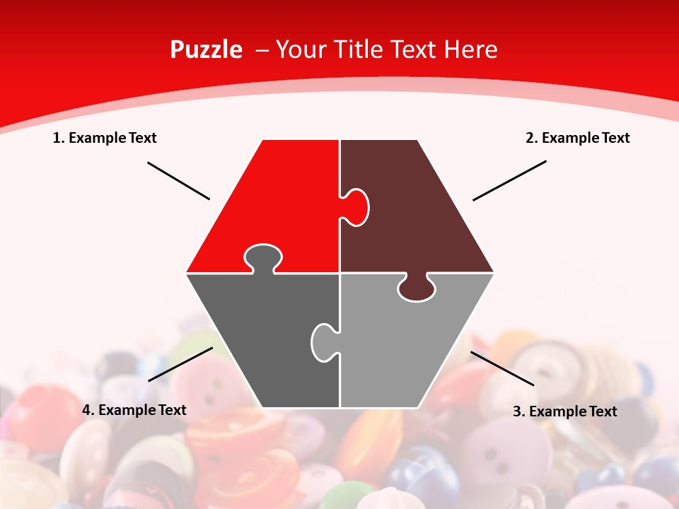 Copy Multi Hole PowerPoint Template