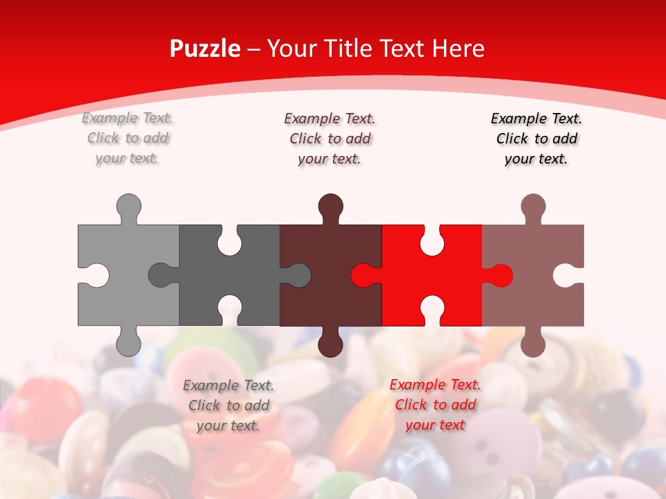 Copy Multi Hole PowerPoint Template