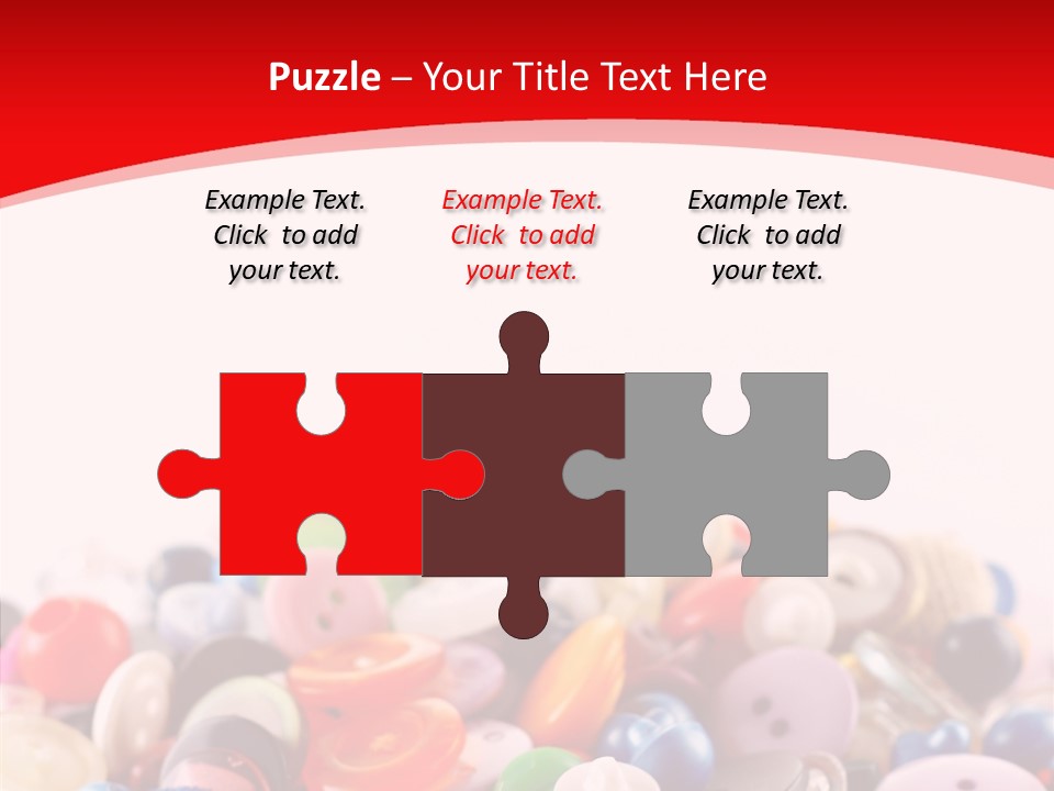 Copy Multi Hole PowerPoint Template