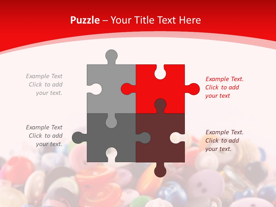 Copy Multi Hole PowerPoint Template