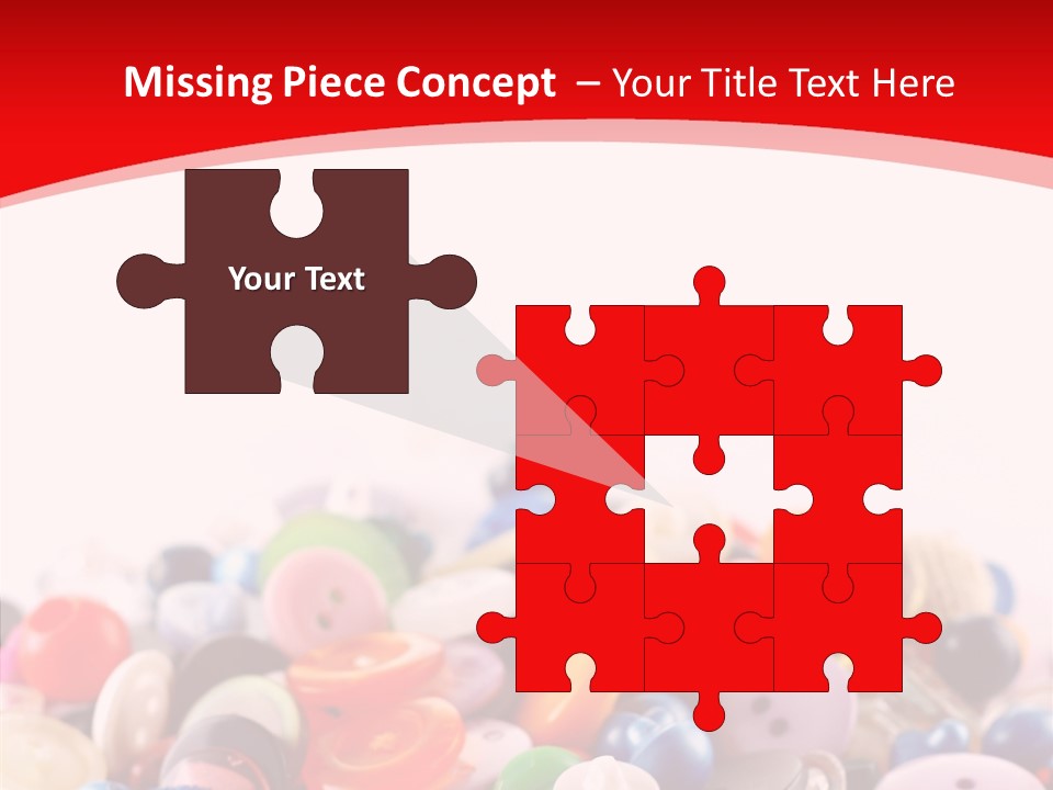 Copy Multi Hole PowerPoint Template