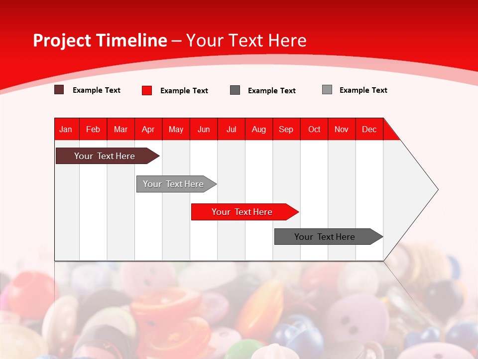 Copy Multi Hole PowerPoint Template
