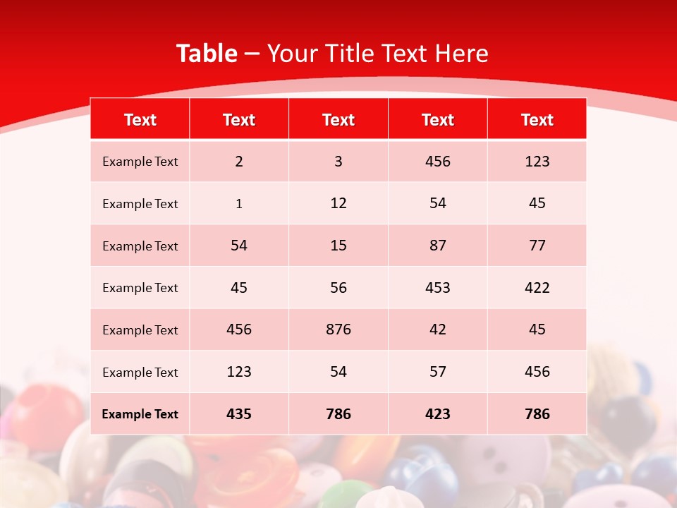 Copy Multi Hole PowerPoint Template