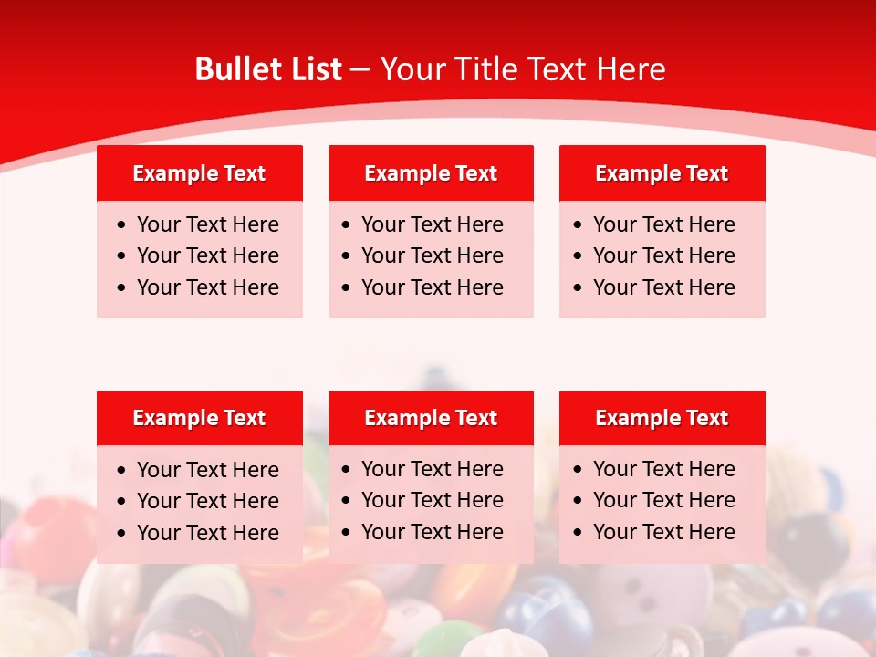 Copy Multi Hole PowerPoint Template