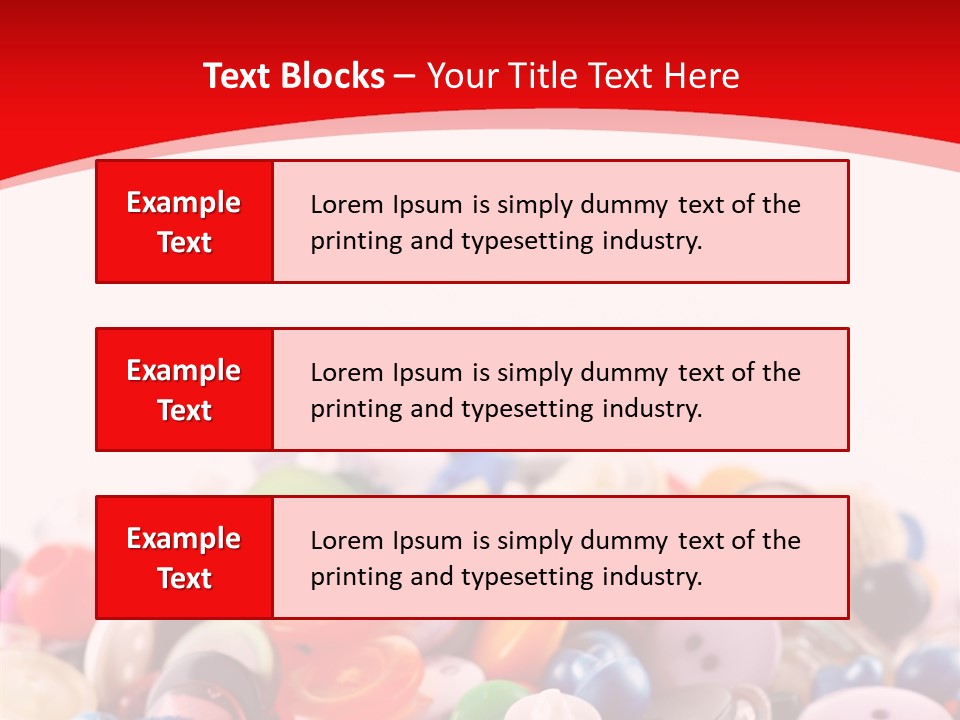 Copy Multi Hole PowerPoint Template