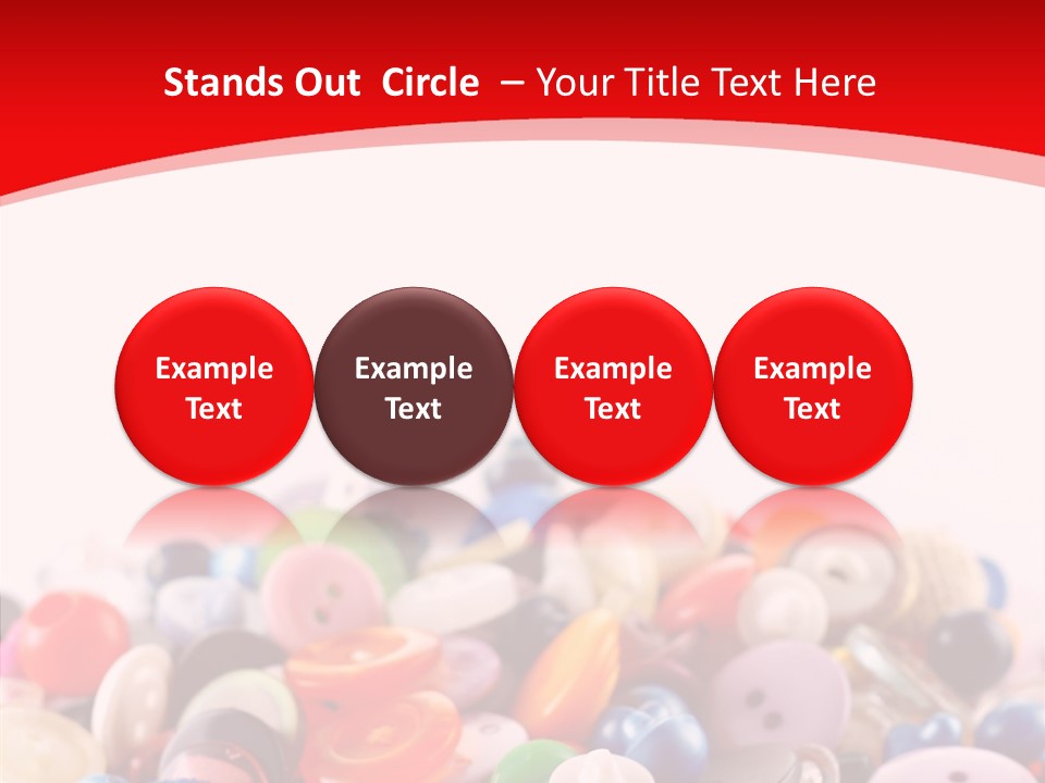 Copy Multi Hole PowerPoint Template