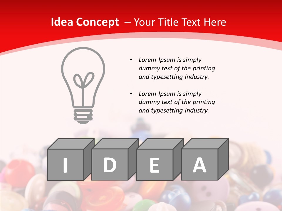 Copy Multi Hole PowerPoint Template