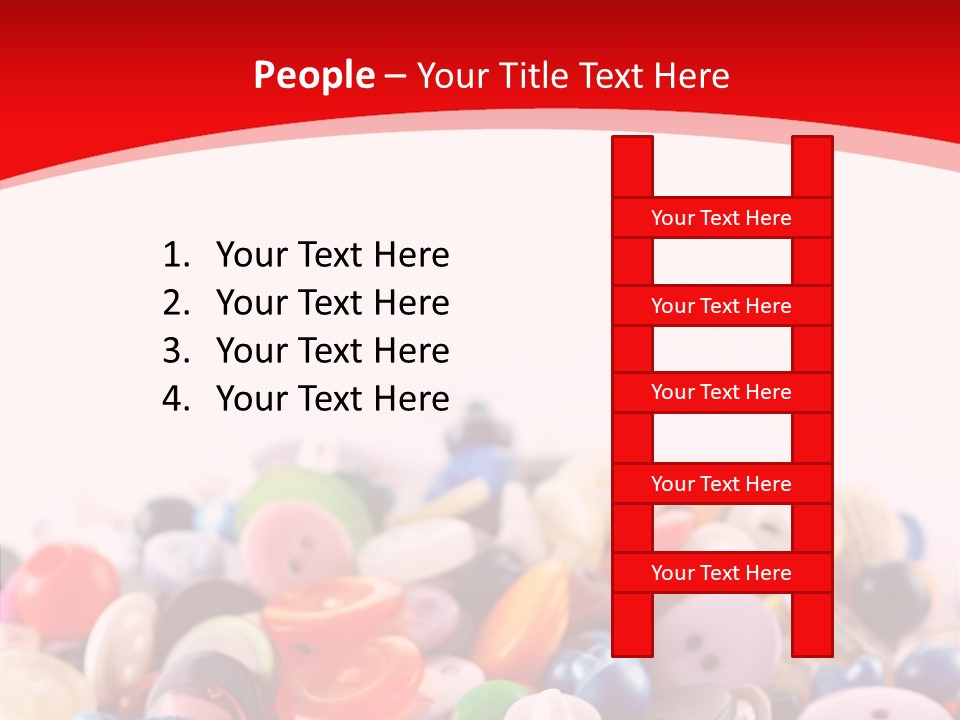 Copy Multi Hole PowerPoint Template
