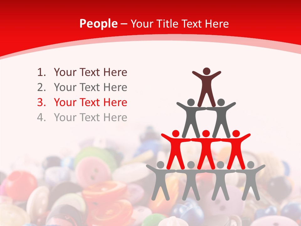 Copy Multi Hole PowerPoint Template