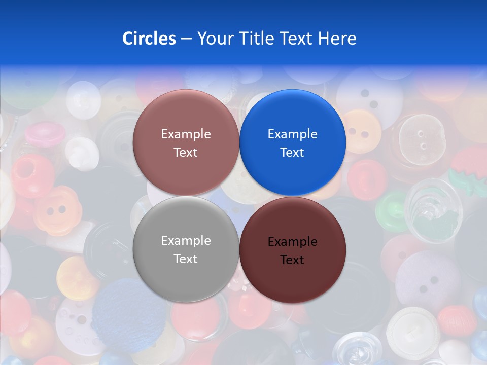 Heap Variation Circle PowerPoint Template