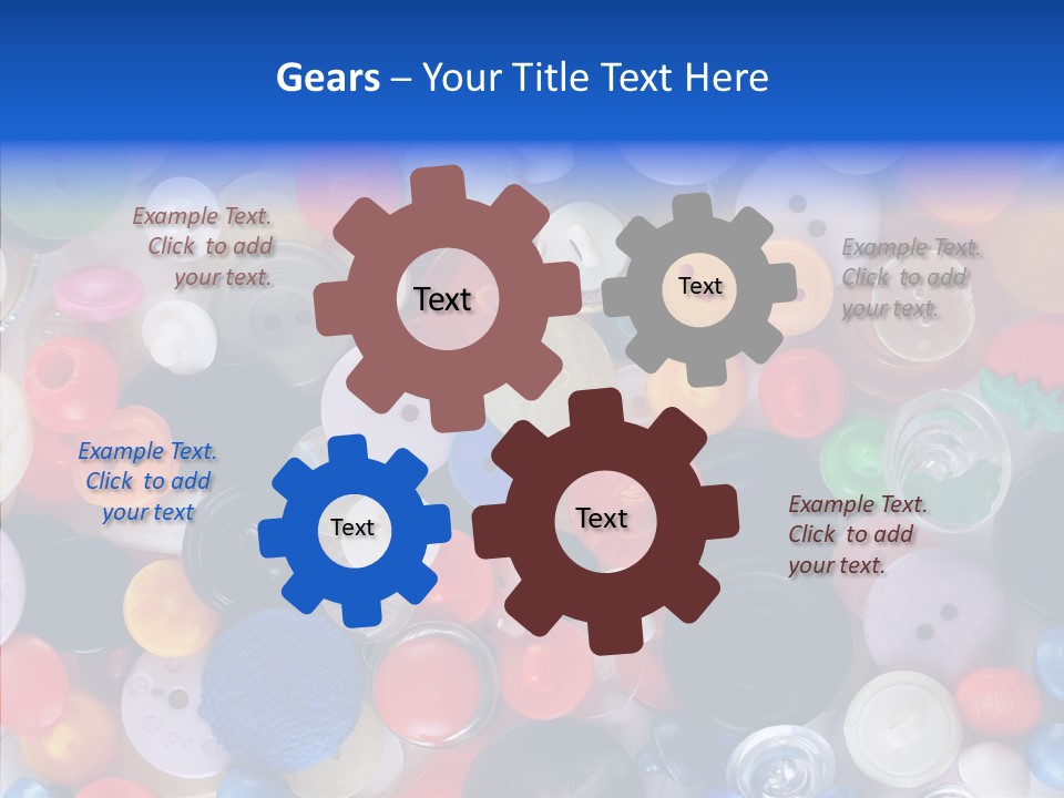 Heap Variation Circle PowerPoint Template