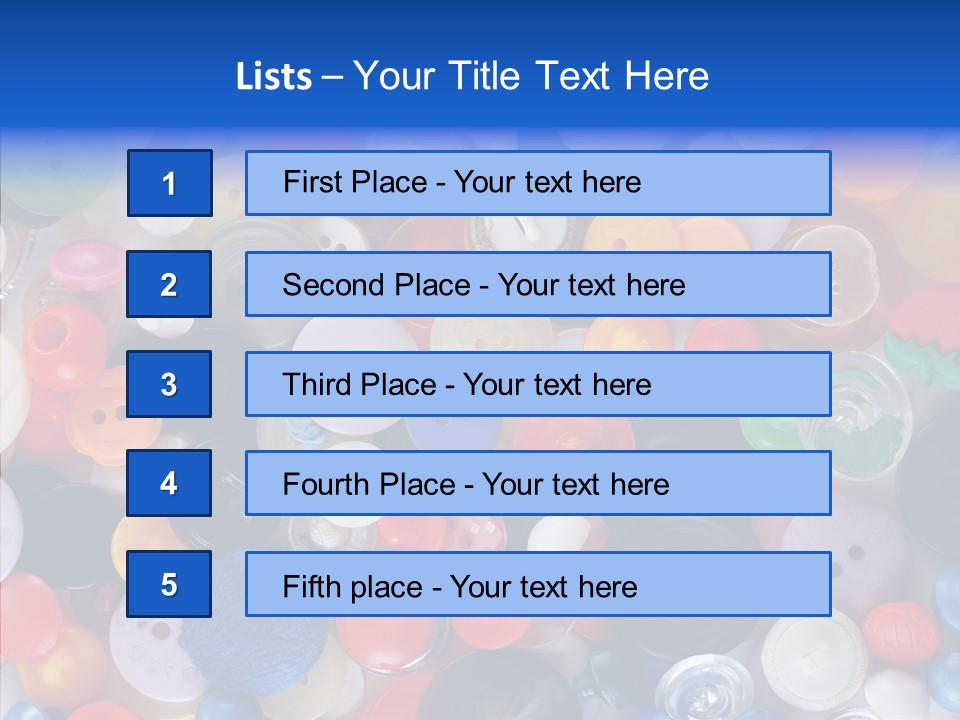 Heap Variation Circle PowerPoint Template