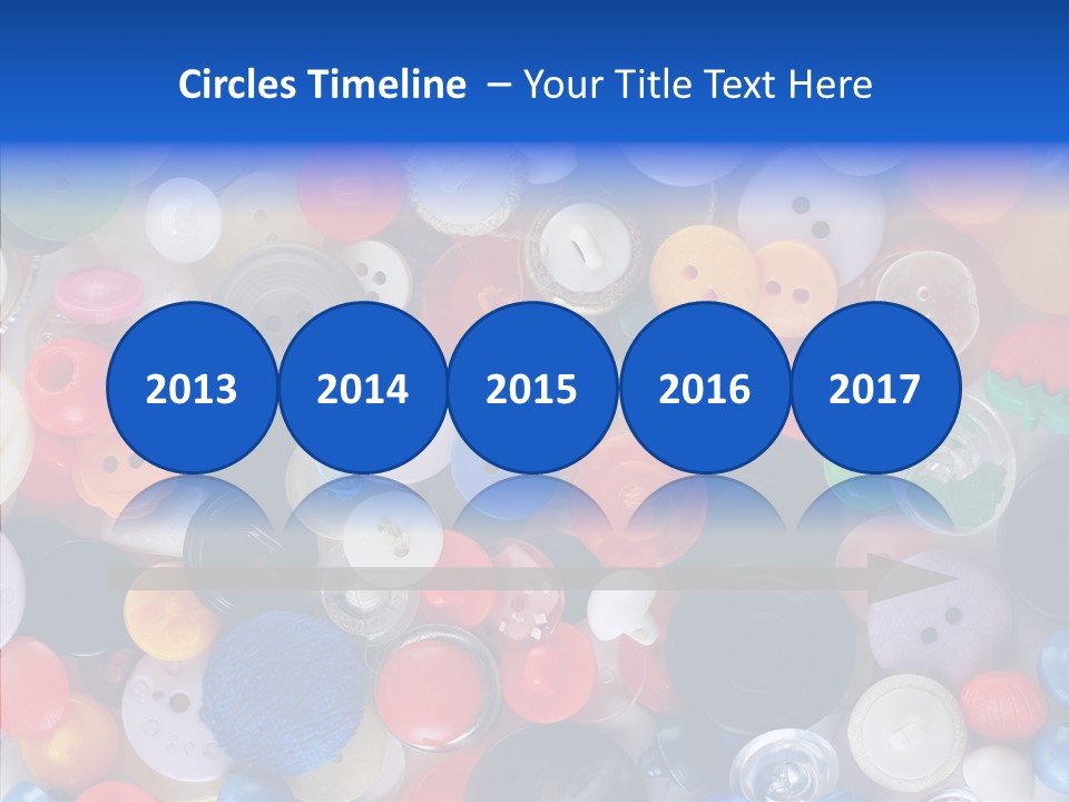 Heap Variation Circle PowerPoint Template