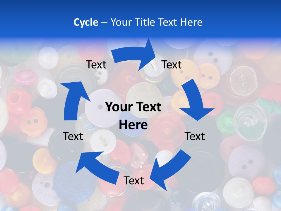 Heap Variation Circle PowerPoint Template
