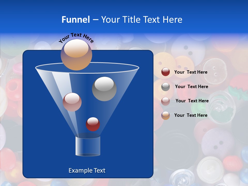 Heap Variation Circle PowerPoint Template