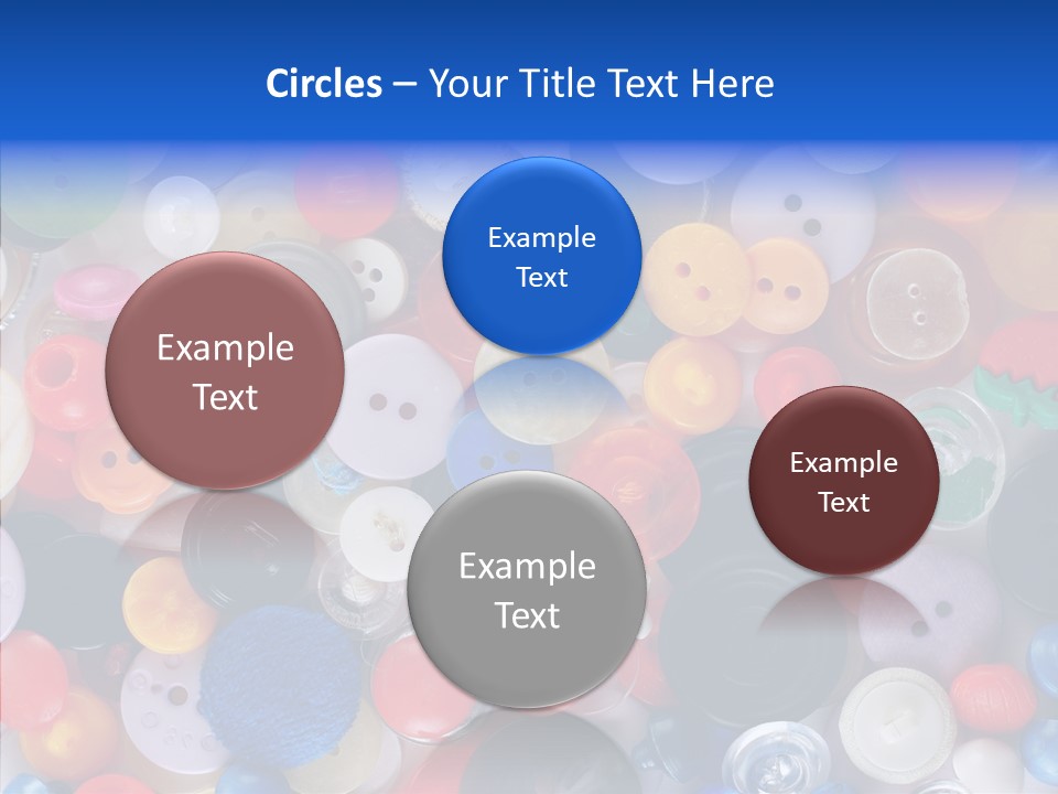 Heap Variation Circle PowerPoint Template