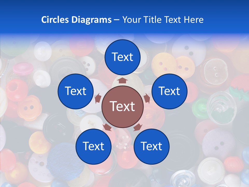 Heap Variation Circle PowerPoint Template