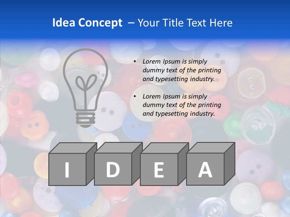 Heap Variation Circle PowerPoint Template