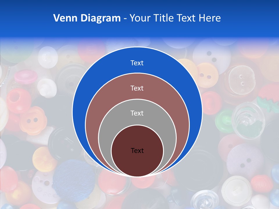 Heap Variation Circle PowerPoint Template