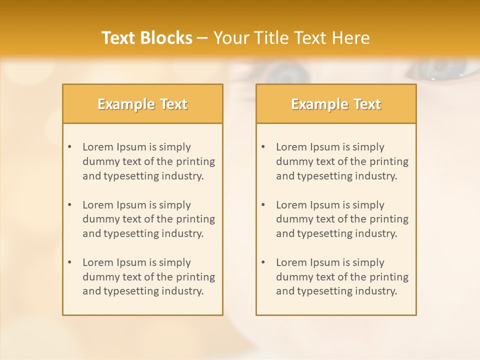 Newborn Amazed Toddler PowerPoint Template