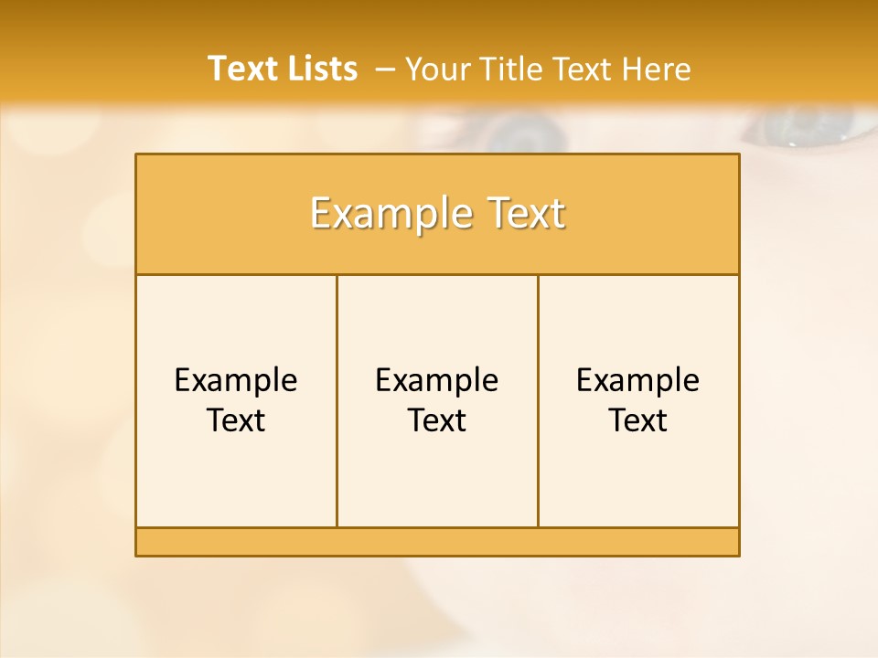 Newborn Amazed Toddler PowerPoint Template