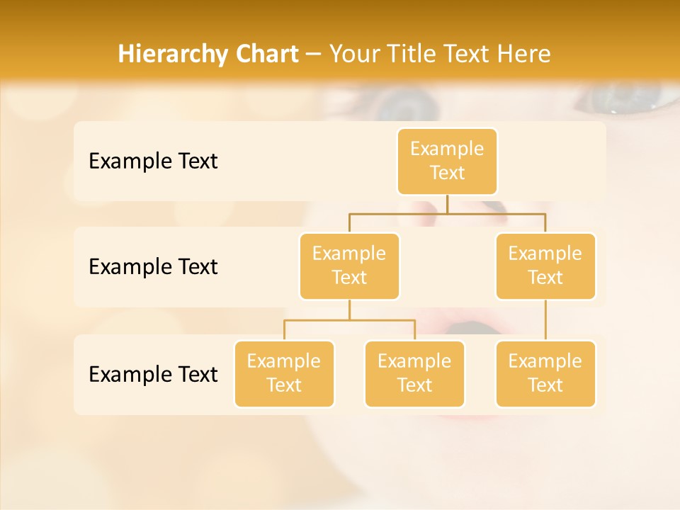 Newborn Amazed Toddler PowerPoint Template