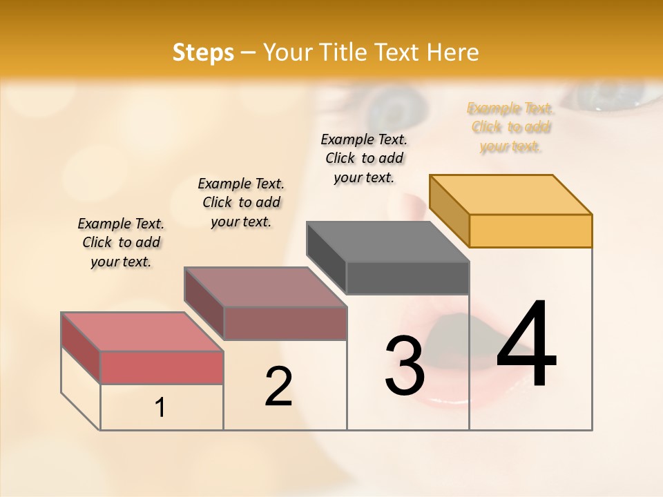Newborn Amazed Toddler PowerPoint Template